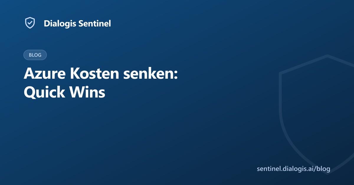 Azure Kosten senken: Praktische Strategien für MSPs