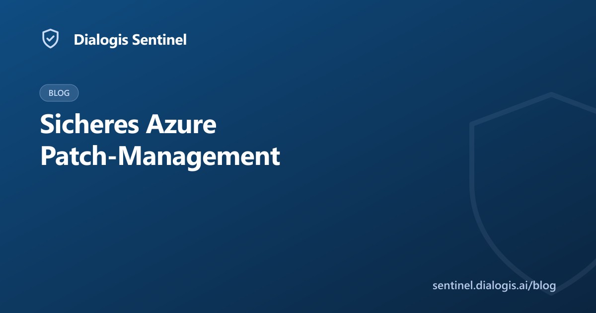 Windows Patch-Automatisierung auf Azure: Sicherer Zyklus für MSPs
